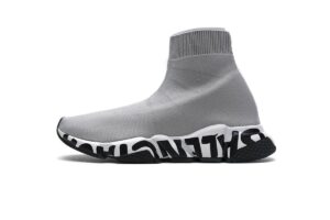 Balenciaga Stretch Mesh High Top Sneaker Grey