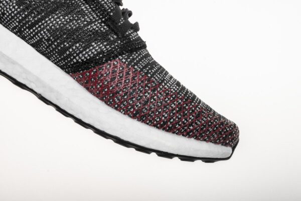 Adidas Pure Boost GO "Carbon/Core Black/Power Red" AH2323 - Image 7