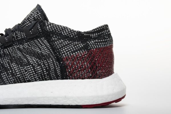 Adidas Pure Boost GO "Carbon/Core Black/Power Red" AH2323 - Image 15