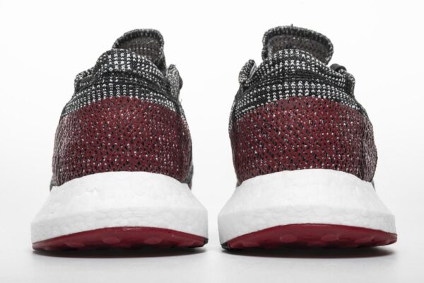 Adidas Pure Boost GO "Carbon/Core Black/Power Red" AH2323 - Image 2