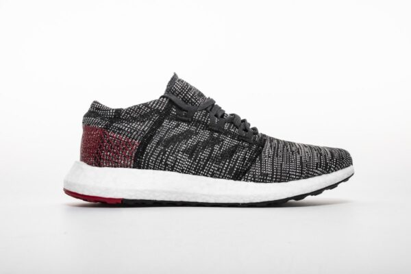 Adidas Pure Boost GO "Carbon/Core Black/Power Red" AH2323 - Image 18