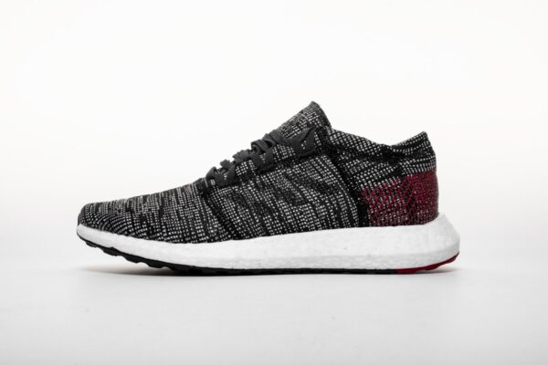 Adidas Pure Boost GO "Carbon/Core Black/Power Red" AH2323 - Image 19