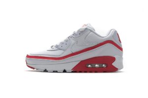 CJ7197-103 Undefeated x Nike Air Max 90 White Red
