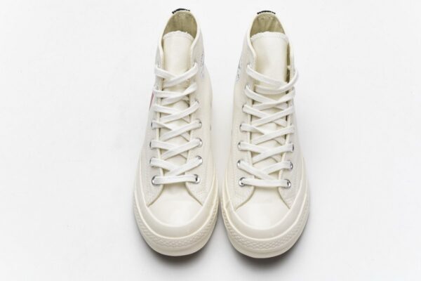 150205C CDG Play x Converse Chuck Taylor All Star 70 High Top - Image 5