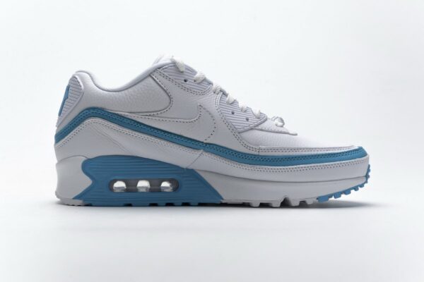CJ7197-102 Undefeated x Nike Air Max 90 White Blue - Image 8