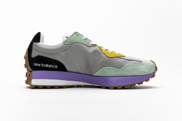 NB327LAB New Balance White Red Yellow - Image 8