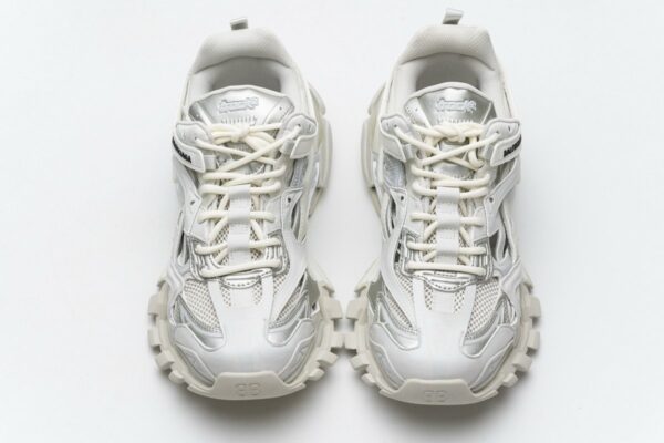 570391 W2GN2 9000 Blenciaga Track 2 Sneaker White - Image 4