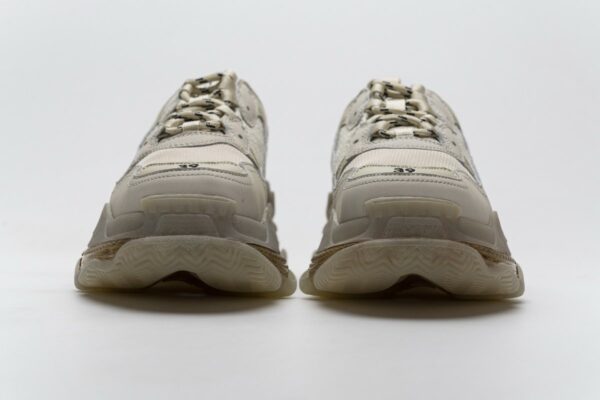 544351 W09O1 2178 Balenciaga Triple S Champagne - Image 5