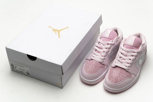 CW5379-600 Air Jordan 1 Low Digital Pink - Image 3