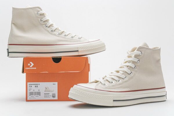 162053C Converse Chuck 70 HI Parchment Garnet Egret - Image 4