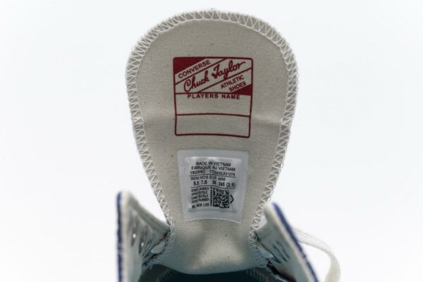 162064C Converse Chuck 70 OX True Navy Black Egret - Image 11