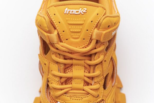 568615 W2GN5 5817 Blenciaga Track 2 Sneaker Orange - Image 8