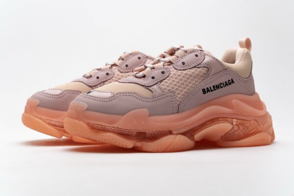 544351 W09E1 1331 Balenciaga Triple S Pink - Image 8