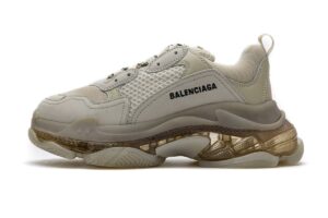 544351 W09O1 2178 Balenciaga Triple S Champagne