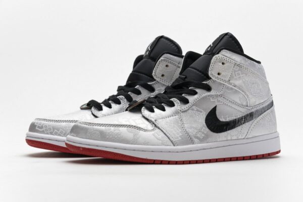 CU2804-100 Edison Chen x Air Jordan 1 Mid Fearless - Image 8