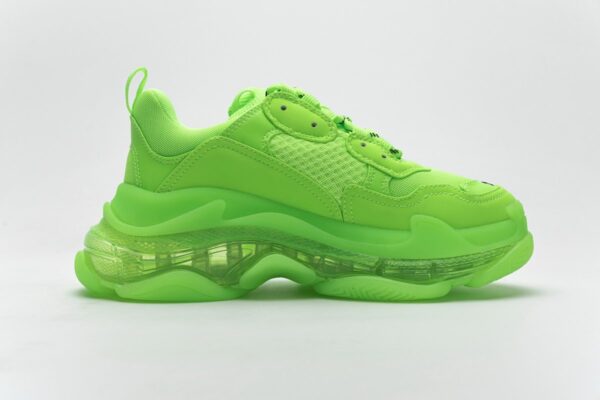 544351 W09O1 3802 Balenciaga Triple S Fluorescent Green - Image 10