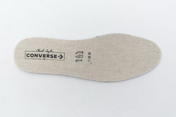 162058C Converse Chuck 70 OX Black Egret - Image 12