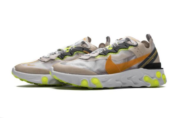 Nike React Element 87Undercover“Orewood Brown” AQ1090-101 - Image 7
