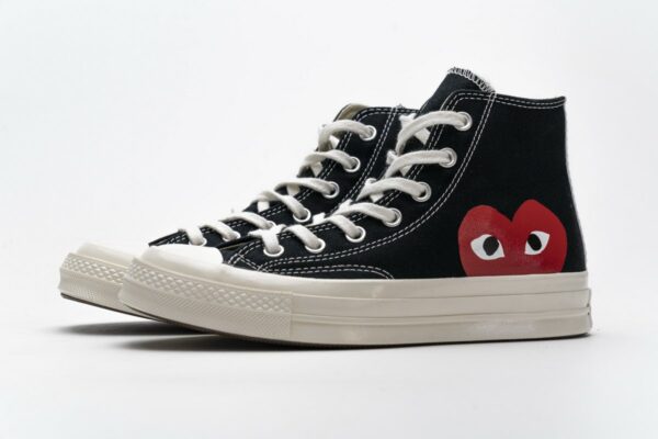 150204C CDG Play x Converse Chuck Taylor All Star 70 High Top - Image 6