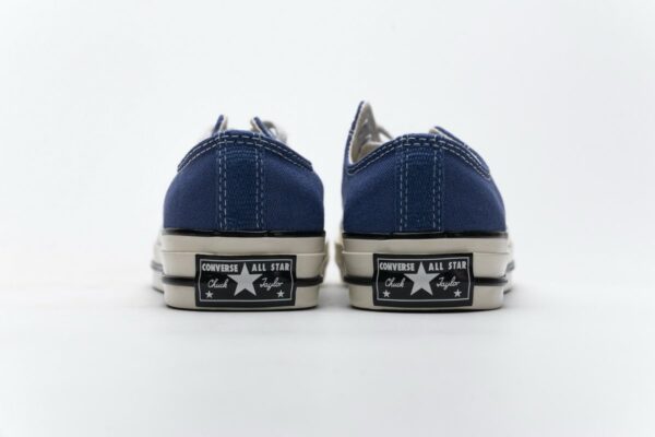 162064C Converse Chuck 70 OX True Navy Black Egret - Image 7