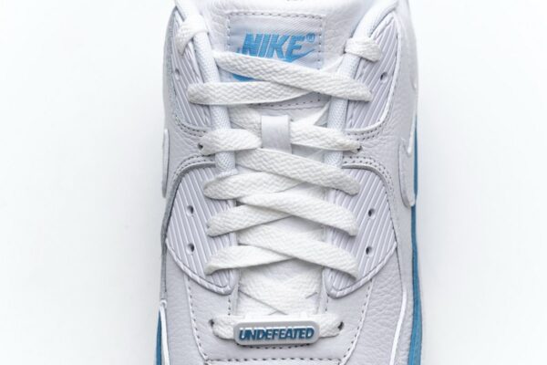 CJ7197-102 Undefeated x Nike Air Max 90 White Blue - Image 10