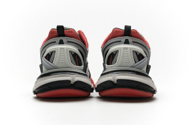 570391 W2GN3 1003 Blenciaga Track 2 Sneaker Grey Red - Image 7
