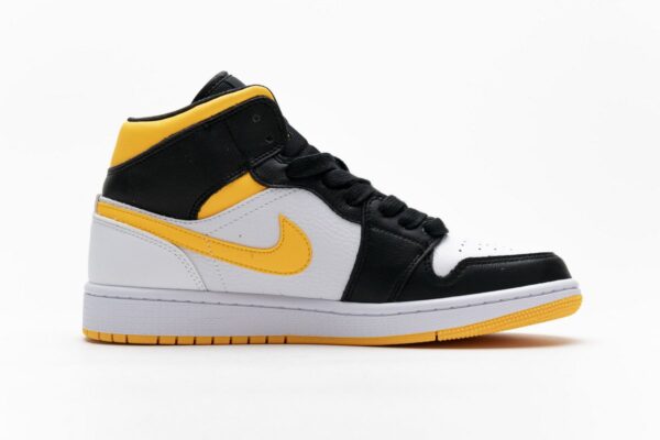 CV5276-107 Air Jordan 1 Mid SE Laser Orange Black - Image 10