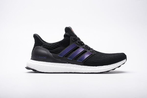 FW5692 adidas Ultra Boost 4.0 Black Blue Real Boost - Image 2