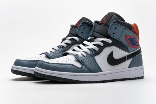 CU2802-100 Air Jordan 1 Mid Facetasm Blue Teal - Image 8