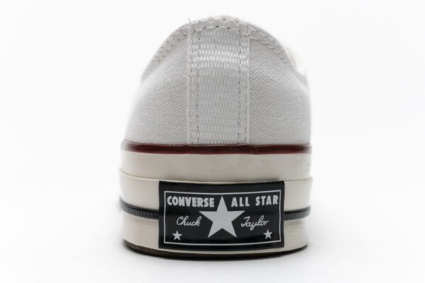 161209C Fragment x Moncler Converse CTAS LIFT OX Black White - Image 10