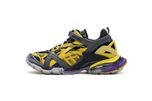 570391 W2GN1 2027 Blenciaga Track 2 Sneaker Yellow Black