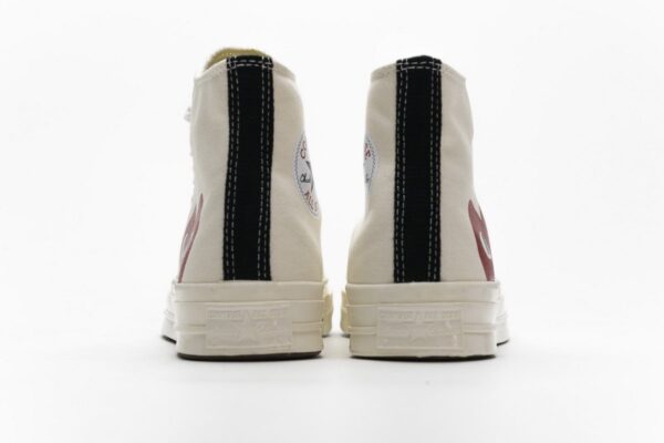 150205C CDG Play x Converse Chuck Taylor All Star 70 High Top - Image 7