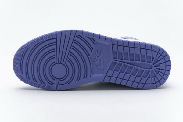 554725-500 Air Jordan 1 Mid Purple Aqua Blue - Image 10