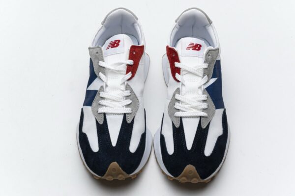 MS327PH New Balance White Blue Red - Image 4