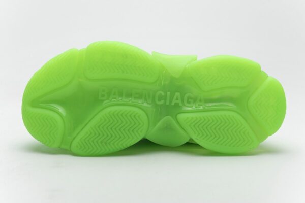 544351 W09O1 3802 Balenciaga Triple S Fluorescent Green - Image 9