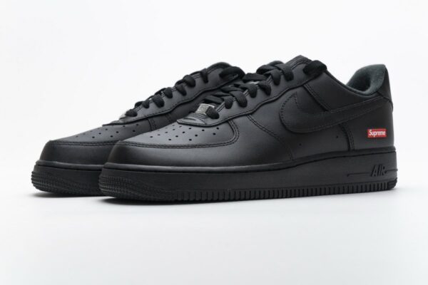 CU9225-001 Supreme x Nike Air Force 1 Low Black - Image 6