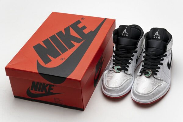 CU2804-100 Edison Chen x Air Jordan 1 Mid Fearless - Image 5