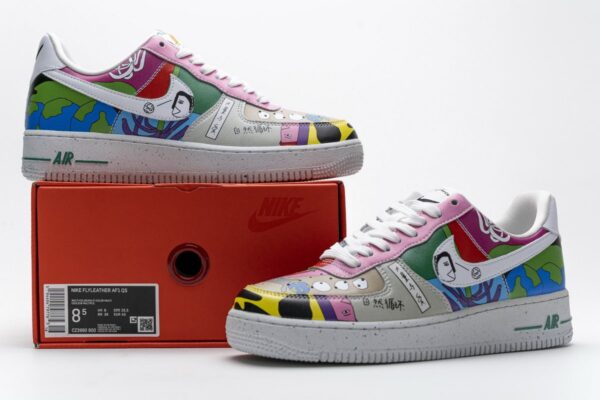 CZ3990-900 Ruohan Wang x Nike Air Force 1 Low（2020） - Image 8