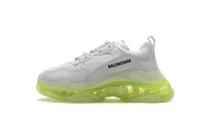 544351 W09E1 1331 Balenciaga Triple S White Green