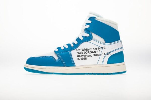 Off White x Air Jordan 1 “UNC”AQ0818-148 - Image 9