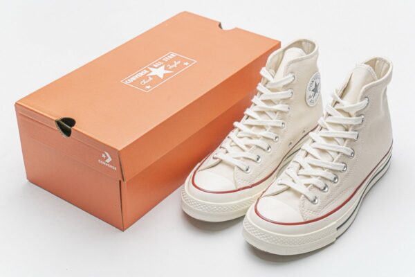 162053C Converse Chuck 70 HI Parchment Garnet Egret - Image 5