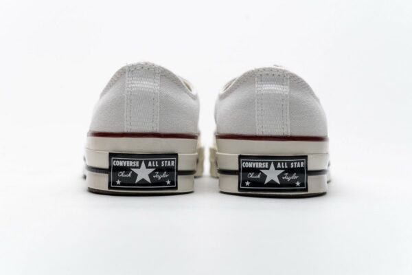161209C Fragment x Moncler Converse CTAS LIFT OX Black White - Image 7