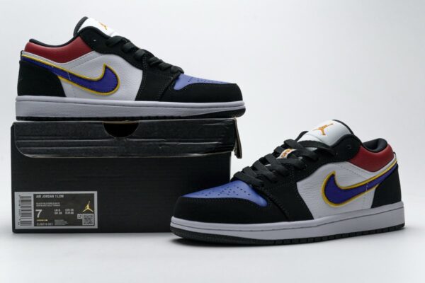 Air Jordan 1 Low Lakers Top 3 CJ9216-051 - Image 2