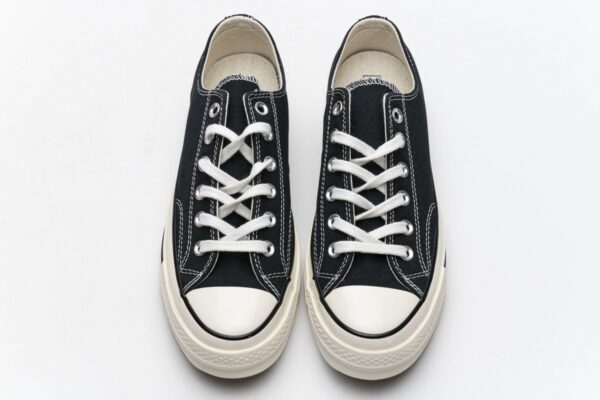 162058C Converse Chuck 70 OX Black Egret - Image 2