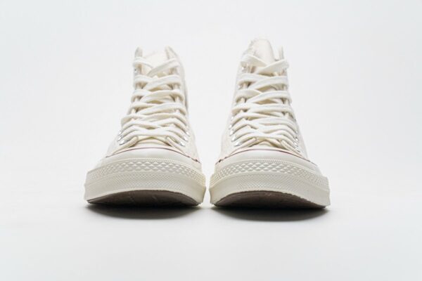 162053C Converse Chuck 70 HI Parchment Garnet Egret - Image 7