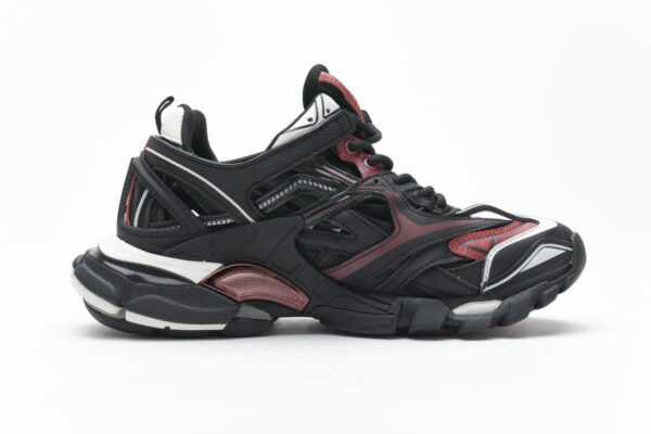 568615 W2GN3 6000 Blenciaga Track 2 Sneaker Burgundy - Image 10