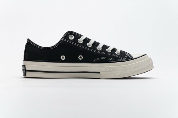 162058C Converse Chuck 70 OX Black Egret - Image 8