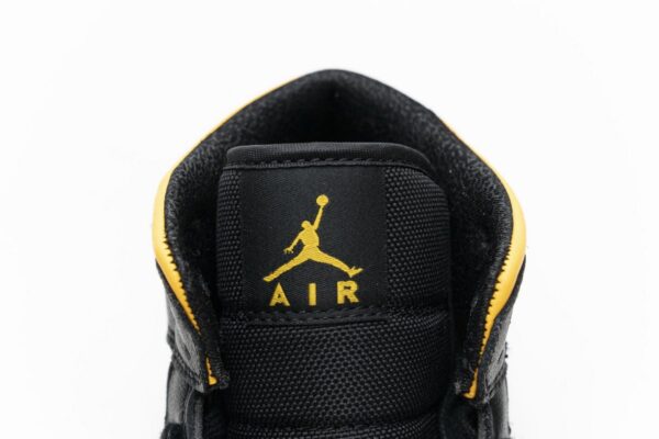 CV5276-107 Air Jordan 1 Mid SE Laser Orange Black - Image 8