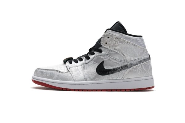 CU2804-100 Edison Chen x Air Jordan 1 Mid Fearless