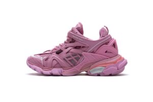 568615 W2GN5 5816 Blenciaga Track 2 Sneaker Pink